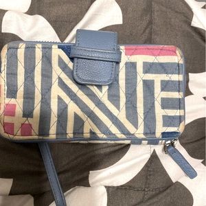 Vera Bradley wristlet wallet